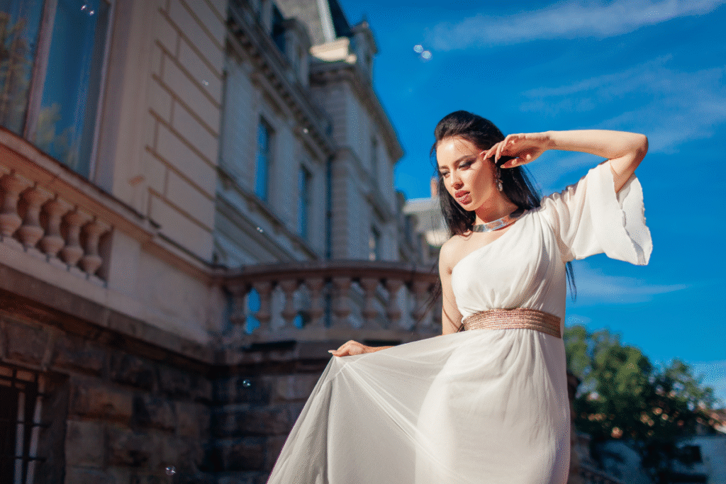 one shoulder dresses
