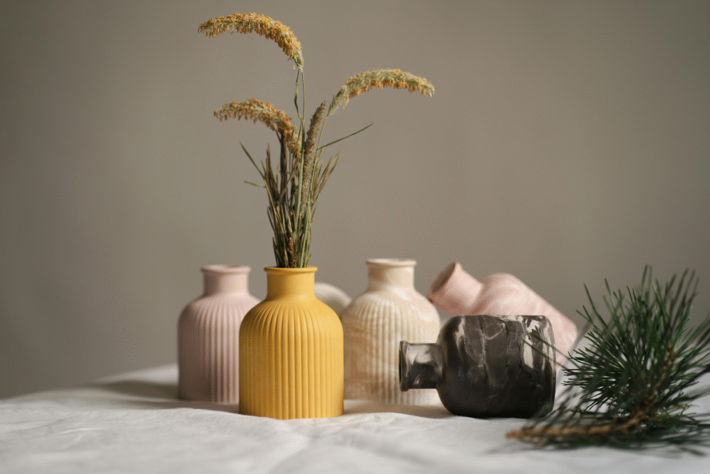 ceramic vases