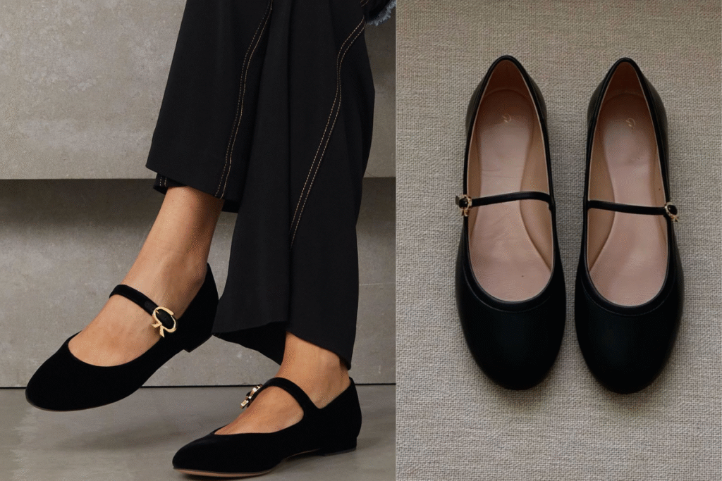 suede flats