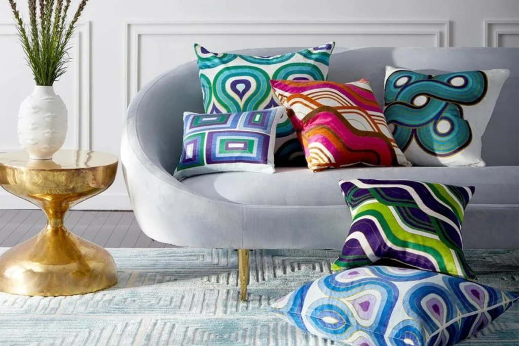 stylish sofa cushions
